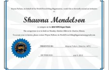 Coach Shawna Mendelson Invited to the 2019 WPO!